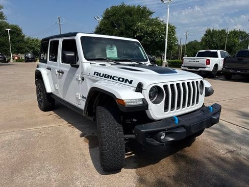 Used 2023 Jeep Wrangler Unlimited Rubicon 4xe w/ Steel Bumper Group AWD/4WD image 4