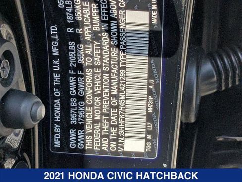 Used 2021 Honda Civic Sport image 24