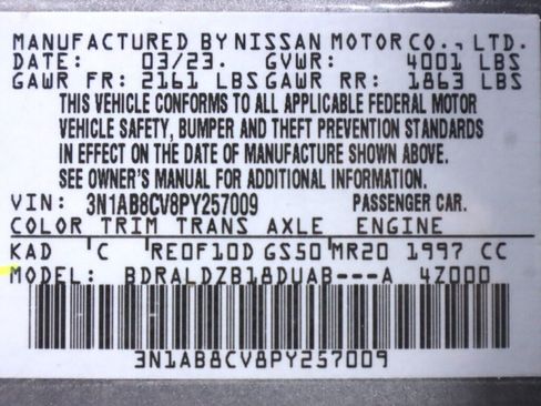 Used 2023 Nissan Sentra SV w/ SV Premium Package FWD image 43