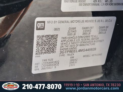 Used 2021 GMC Sierra 1500 AT4 AWD/4WD image 34
