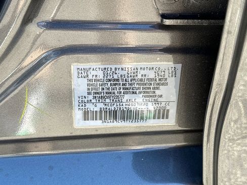 Used 2026 Nissan Sentra SV w/ SV Convenience Package image 29