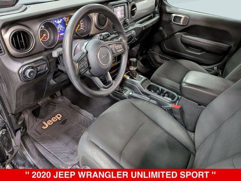 Used 2020 Jeep Wrangler Unlimited Sport AWD/4WD image 10