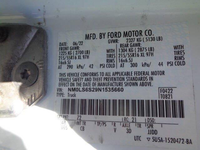 Used 2022 Ford Transit Connect XL FWD image 28
