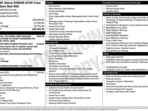 New 2026 GMC Sierra 2500 AT4X AWD/4WD image 5