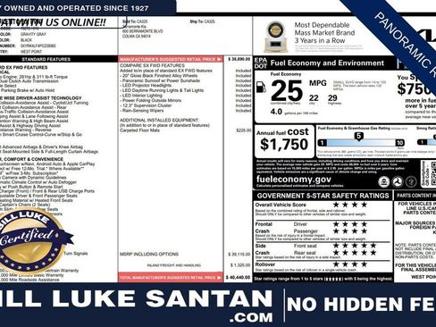 Used 2023 Kia Sorento SX image 1