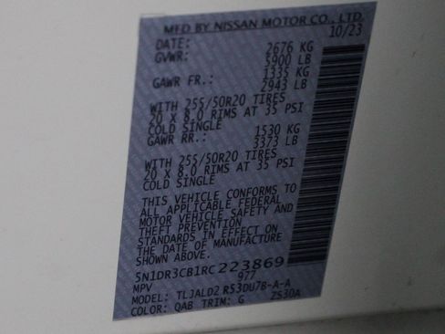 Used 2024 Nissan Pathfinder SL w/ SL Premium Package image 50