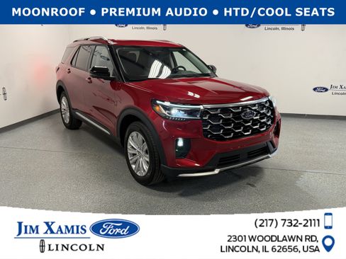 Used 2025 Ford Explorer Platinum w/ LUX Leather Package AWD/4WD image 1