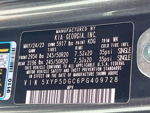 Used 2023 Kia Telluride SX X-Line AWD/4WD image 35