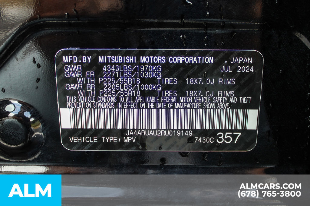 Used 2024 Mitsubishi Outlander Sport ES AWD/4WD image 40