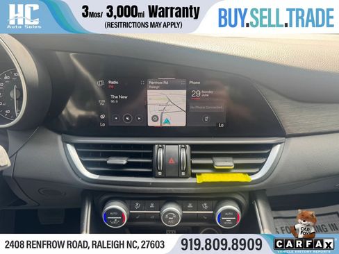Used 2021 Alfa Romeo Giulia Ti AWD/4WD image 24