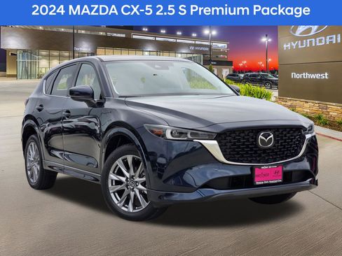 Used 2024 MAZDA CX-5 AWD 2.5 S w/ Premium Package image 1