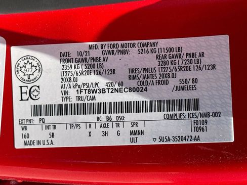 Used 2022 Ford F350 Lariat w/ Lariat Ultimate Package AWD/4WD image 35