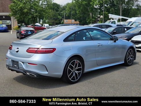 Used 2021 Mercedes-Benz E 450 4MATIC Coupe w/ AMG Line image 5