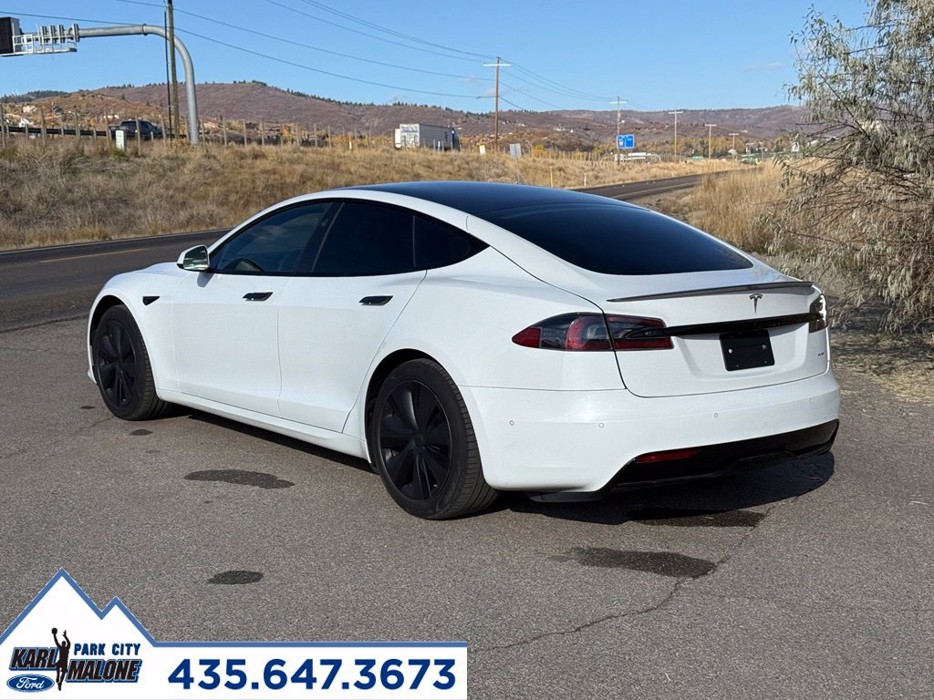 Used 2021 Tesla Model S Plaid AWD/4WD image 3
