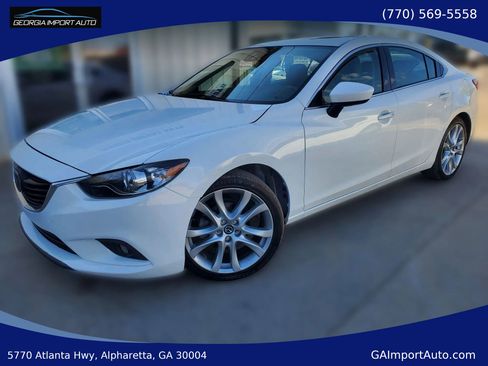 Used 2015 MAZDA MAZDA6 Grand Touring w/ GT Technology Package FWD image 1