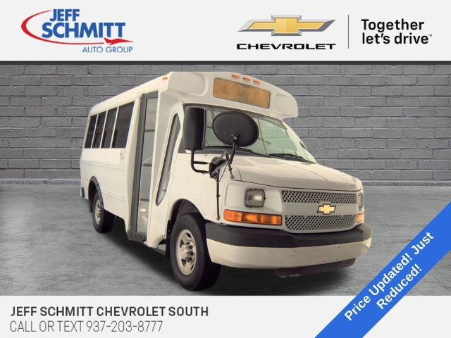 Used 2014 Chevrolet Express 3500 w/ School Bus Package RWD image 1