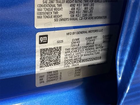 Used 2025 Chevrolet Silverado 1500 LT w/ Leather Package image 28