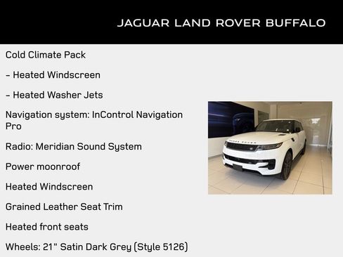Used 2025 Land Rover Range Rover Sport AWD/4WD image 4
