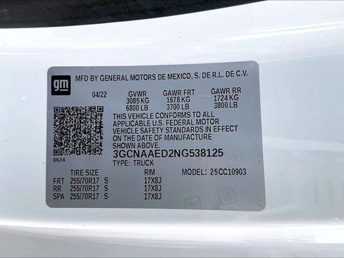 Used 2022 Chevrolet Silverado 1500 W/T RWD image 34