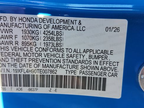 New 2026 Honda Civic Sport Touring image 40