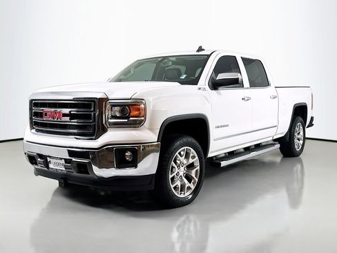 Used 2015 GMC Sierra 1500 SLT w/ SLT Crew Cab Value Package AWD/4WD image 1