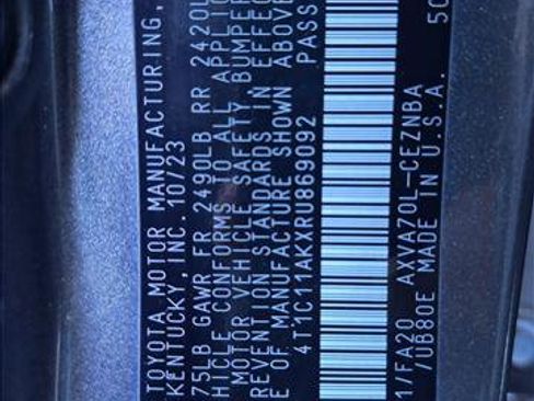 Certified 2024 Toyota Camry LE image 20