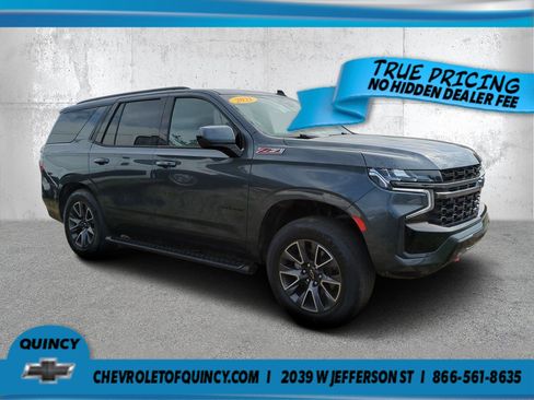 Used 2021 Chevrolet Tahoe Z71 w/ Rear Media and Nav Package AWD/4WD image 1