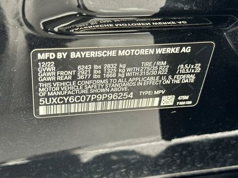 Used 2023 BMW X6 xDrive40i w/ M Sport Package AWD/4WD image 36