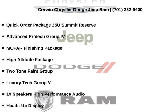 Certified 2023 Jeep Grand Cherokee L Summit AWD/4WD image 16