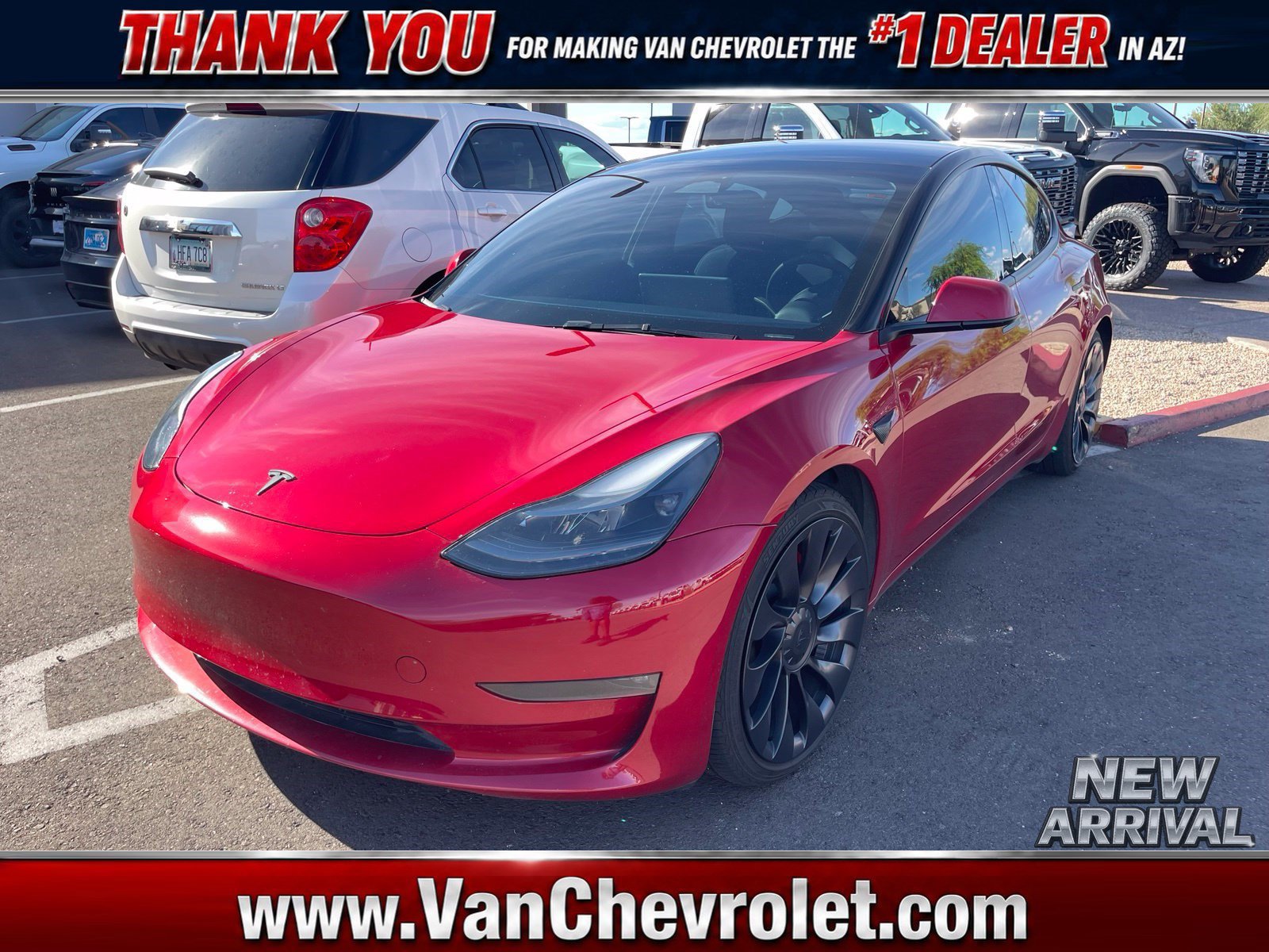 Used 2023 Tesla Model 3 Performance AWD/4WD image 1