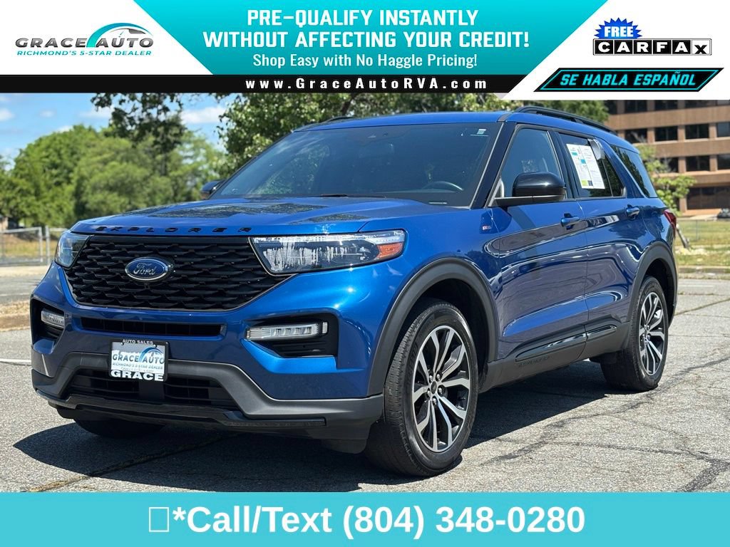Used 2022 Ford Explorer ST-Line w/ Class IV Trailer Tow Package AWD/4WD image 1