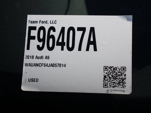 Used 2018 Audi A5 2.0T Premium w/ Convenience Package AWD/4WD image 27