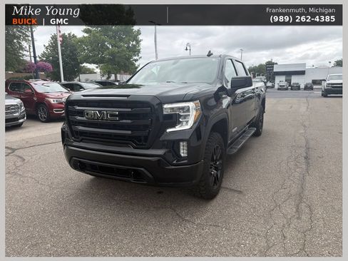 Used 2021 GMC Sierra 1500 Elevation w/ LPO, Elevation Black Package AWD/4WD image 1