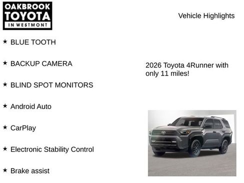 Used 2026 Toyota 4Runner SR5 image 7