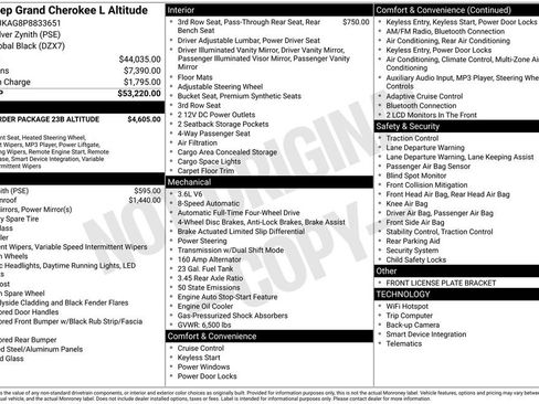 Used 2023 Jeep Grand Cherokee L Laredo image 33