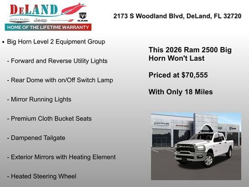 New 2026 RAM 2500 Big Horn image 24