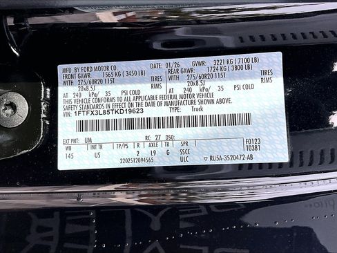 New 2026 Ford F150 XLT w/ XLT Chrome Appearance Package AWD/4WD image 14