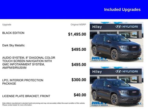 Used 2019 GMC Acadia SLT w/ Black Edition image 5