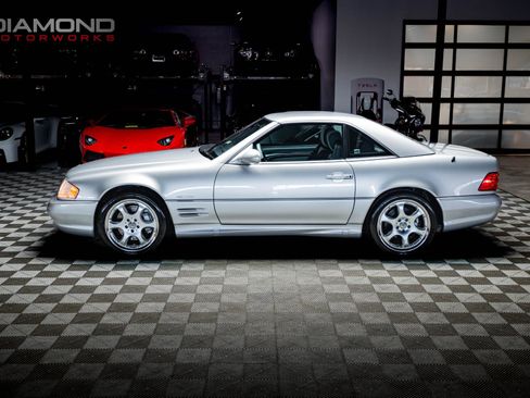 Used 2002 Mercedes-Benz SL 500 Silver Arrow image 50