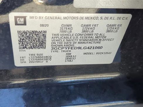 Used 2020 Chevrolet Silverado 1500 LT Trail Boss image 25