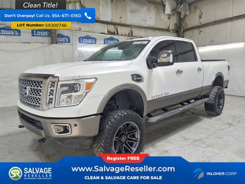Used 2018 Nissan Titan Platinum Reserve w/ Platinum Utility Package AWD/4WD image 1