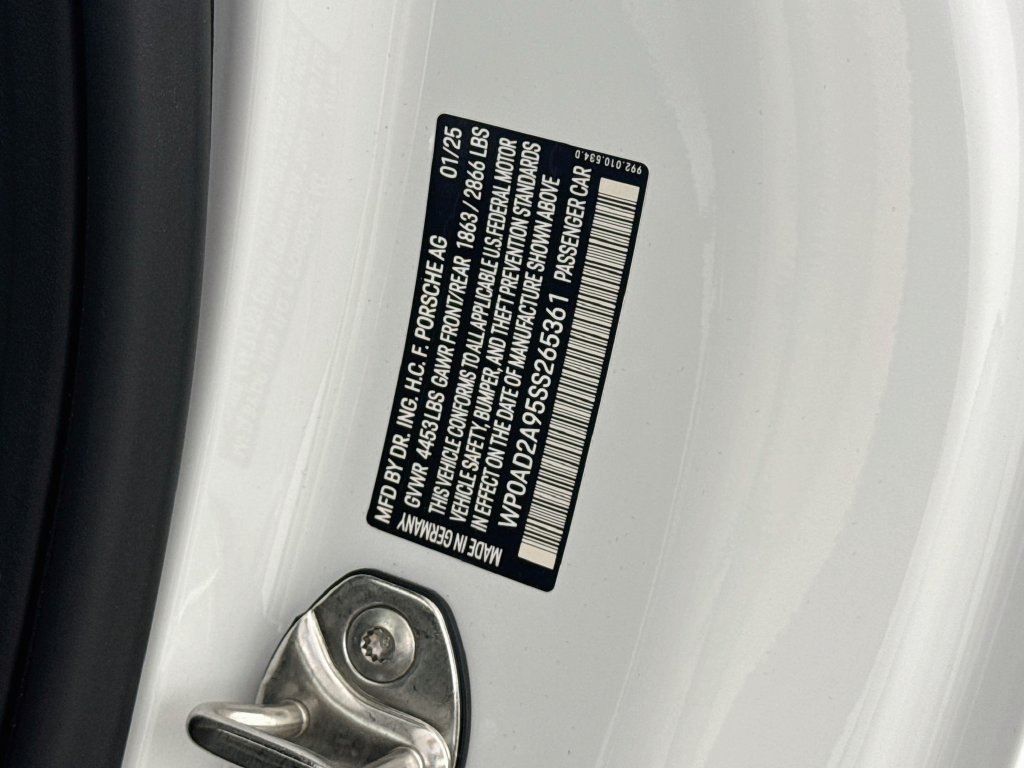 Certified 2025 Porsche 911 Turbo S AWD/4WD image 30