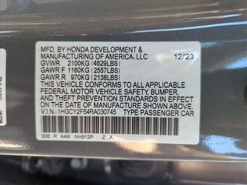 Certified 2024 Honda Accord Sport image 15