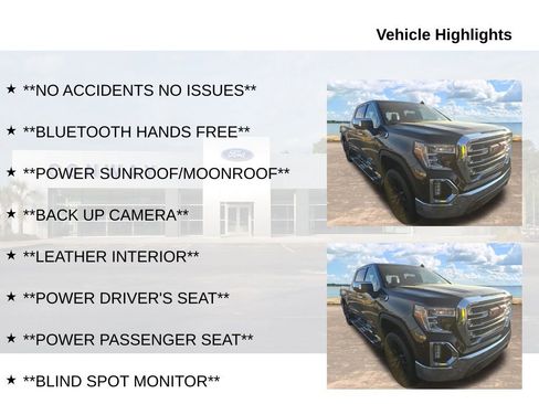 Used 2019 GMC Sierra 1500 SLT w/ SLT Premium Plus Package image 3