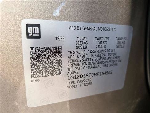 Certified 2024 Chevrolet Malibu LT FWD image 16