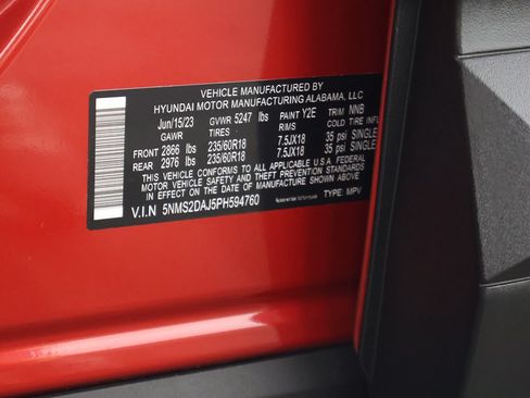 Used 2023 Hyundai Santa Fe SEL w/ Cargo Package AWD/4WD image 56