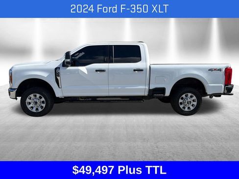 Used 2024 Ford F350 XLT w/ Snow Plow Prep Package AWD/4WD image 2