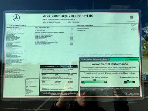 Certified 2025 Mercedes-Benz Sprinter 2500 image 27