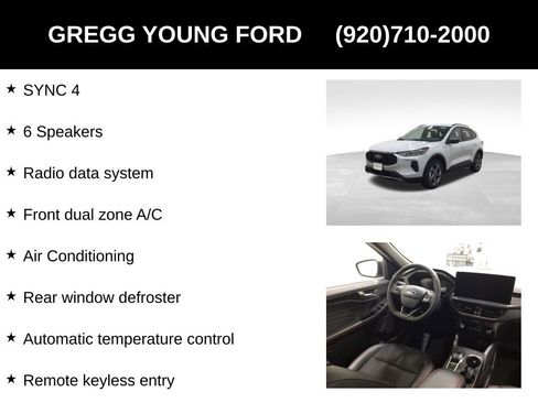 New 2026 Ford Escape ST-Line w/ Tech Pack #1 AWD/4WD image 19