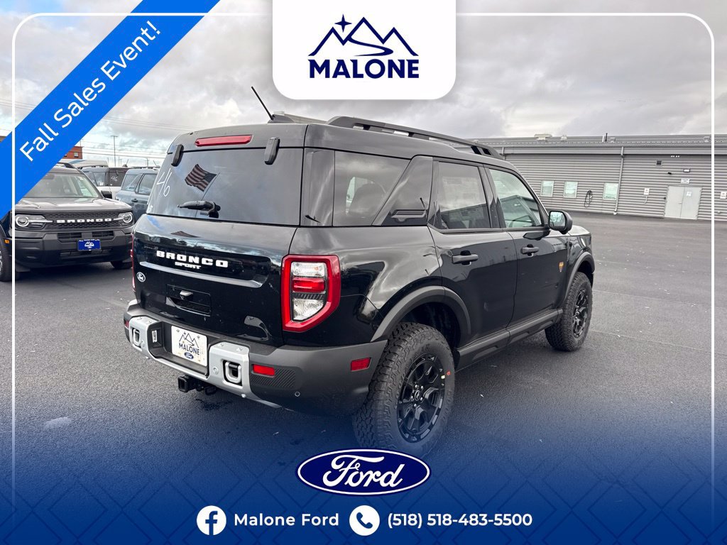 New 2026 Ford Bronco Sport Badlands w/ Sasquatch Badlands Package AWD/4WD image 7